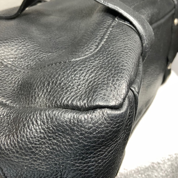 NWT - Frederic T of Paris Black Leather Satchel - Picture 12 of 16